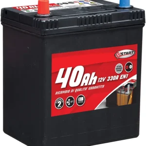 Batteria auto 40ah per vetture giapponesi-coreane polo sinistro j37 Di Tendenza